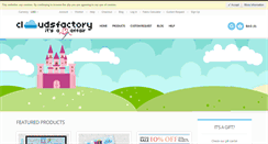 Desktop Screenshot of cloudsfactory.net